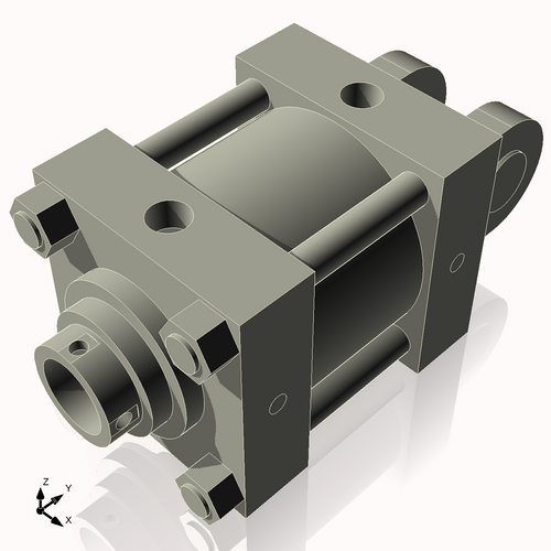 Isometric View of 6HHC2NCK3S4