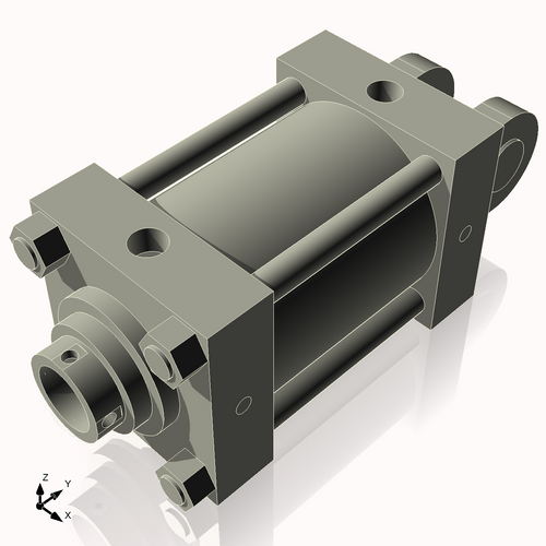 Isometric View of 6HHC5NCK3S4