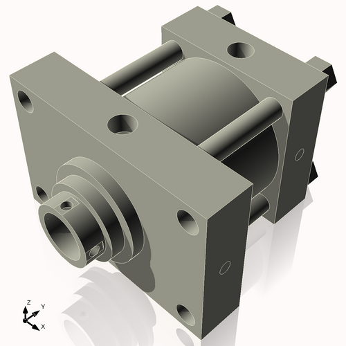 Isometric View of 6HHFHF2CCK3S4