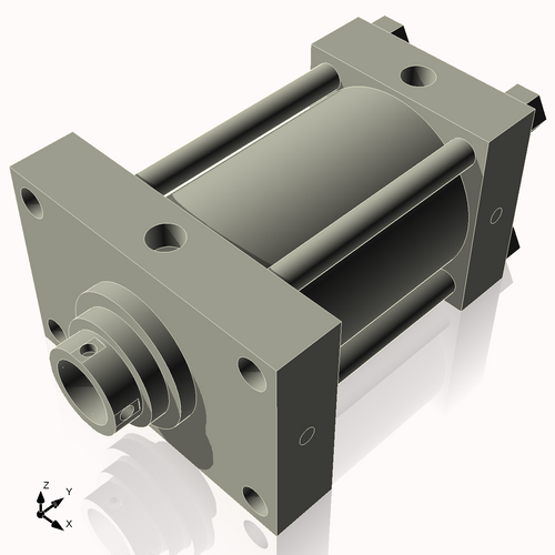Isometric View of 6HHFHF6NCK3S4