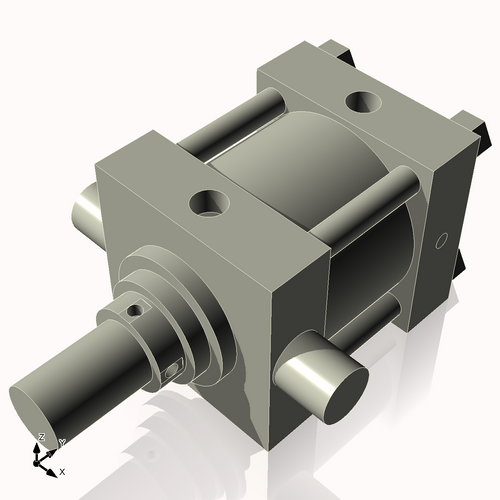 Isometric View of 6HHTF2NCK3