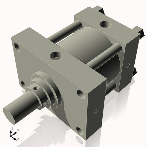 Isometric View of 7HHFHF3NC
