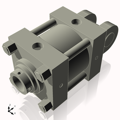 Isometric View of 7HHC2CCK3.5S4