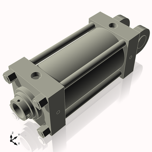 Isometric View of 7HHC11NCK3.5S4