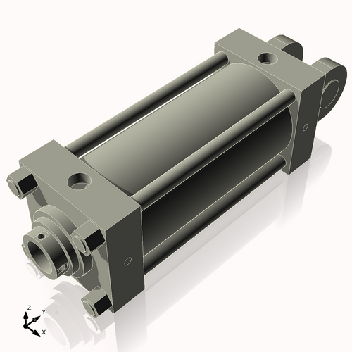 Isometric View of 7HHC13NCK3.5S4