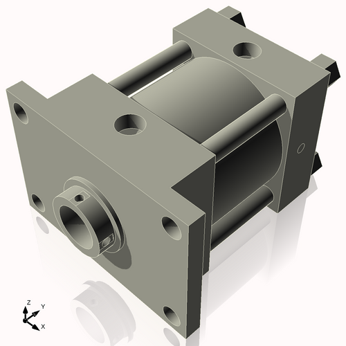 Isometric View of 7HHFF3NCK3.5S4