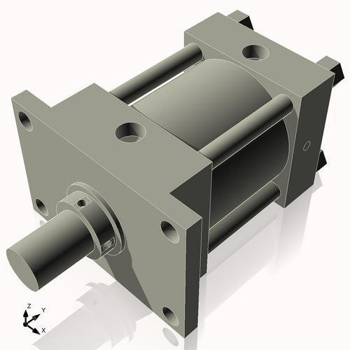 Isometric View of 7HHFF4NCK3.5