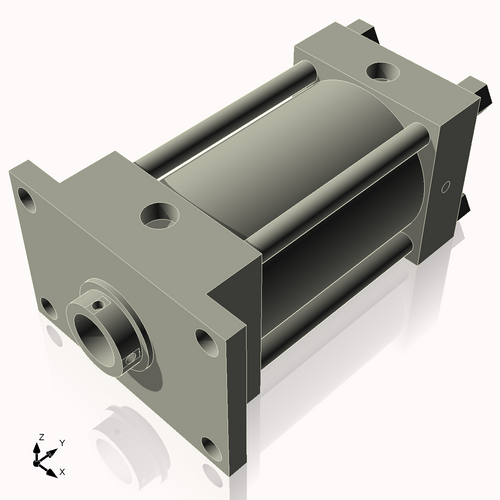 Isometric View of 7HHFF8CCK3.5S4