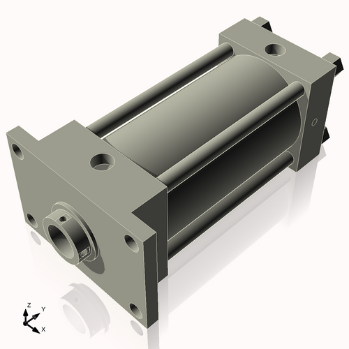 Isometric View of 7HHFF11NCK3.5S4