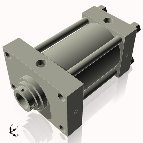 Isometric View of 7HHFHF8CCK3.5S4