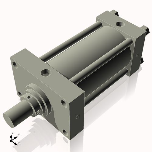 Isometric View of 7HHFHF11NCK3.5