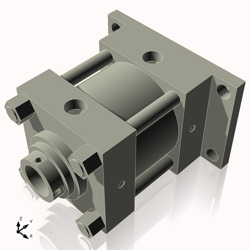 Isometric View of 7HHRF2CCK3.5S4