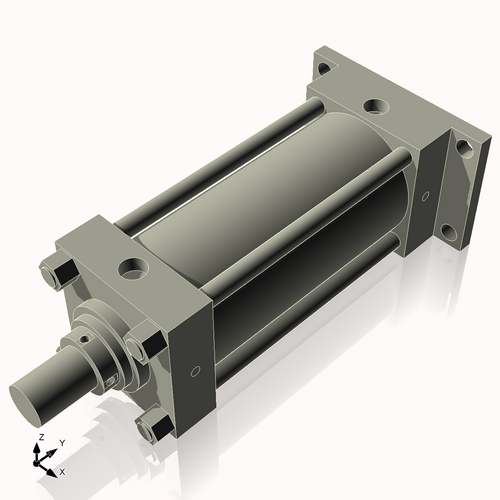 Isometric View of 7HHRF13NCK3.5