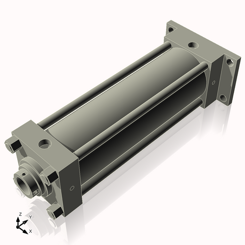 Isometric View of 7HHRF21NCK3.5S4