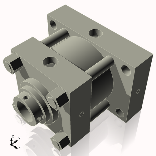 Isometric View of 7HHRHF1NCK3.5S4