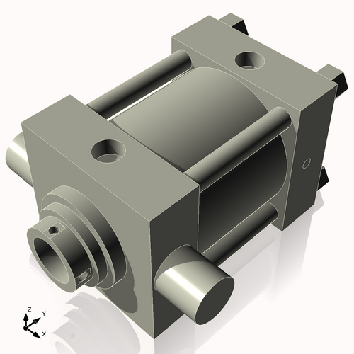 Isometric View of 7HHTF4NCK3.5S4