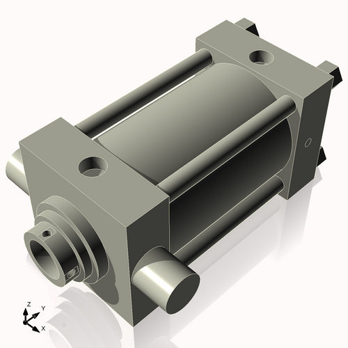 Isometric View of 7HHTF8NCK3.5S4