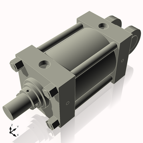 Isometric View of 8HHC7NC