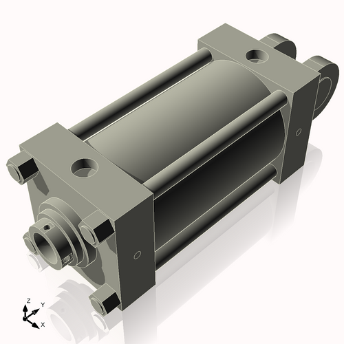 Isometric View of 8HHC11NCKS4