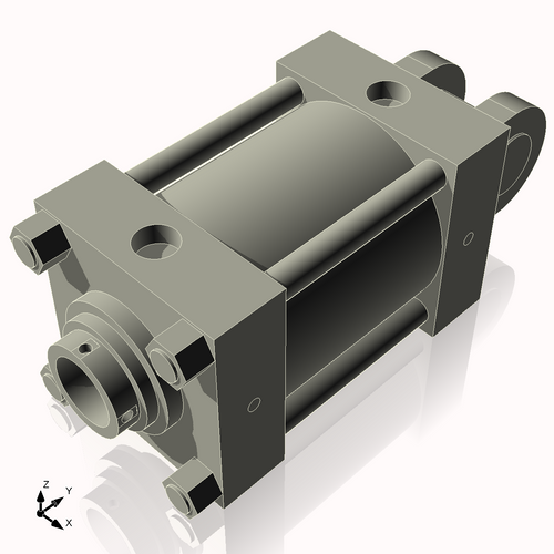 Isometric View of 8HHC6NCK4S4