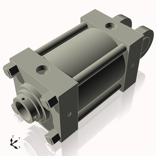 Isometric View of 8HHC7CCK4S4