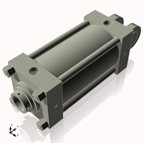 Isometric View of 8HHC12CCK4S4