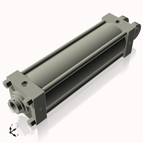 Isometric View of 8HHC27NCK4S4