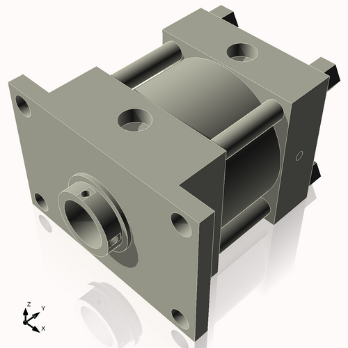 Isometric View of 8HHFF2NCK4S4