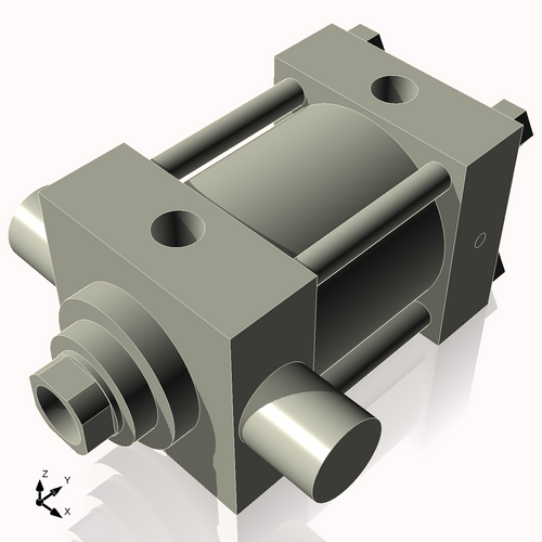 Isometric View of 4HHTF2CCKS4