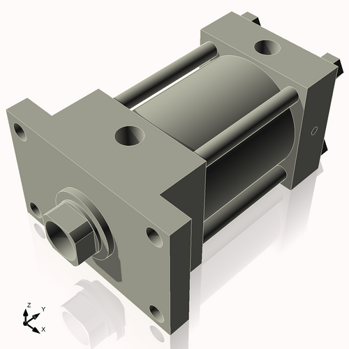 Isometric View of 4HHFF3NCK2S4