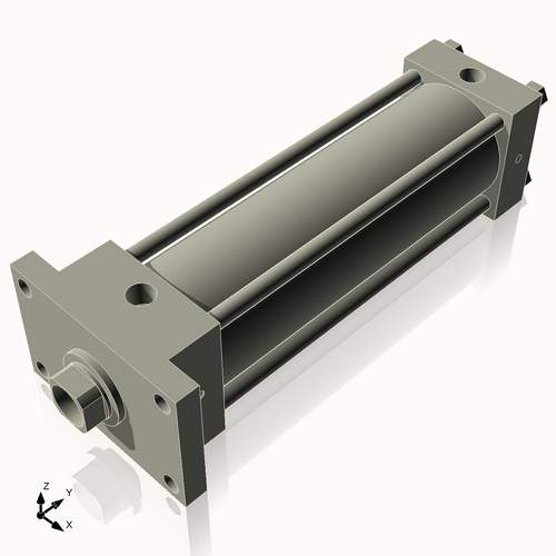 Isometric View of 4HHFF12CCK2S4