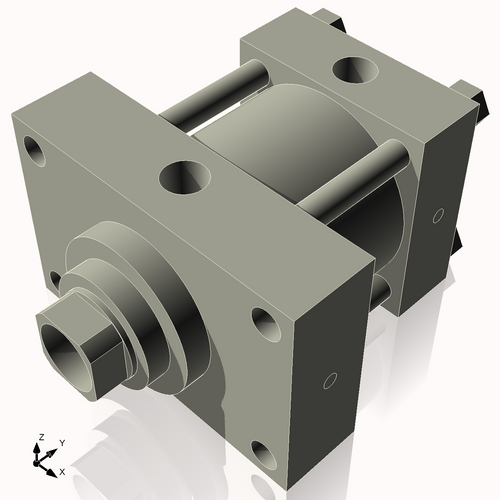 Isometric View of 4HHFHF1NCK2S4