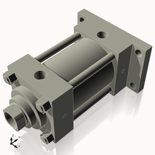 Isometric View of 4HHRF3NCK2S4