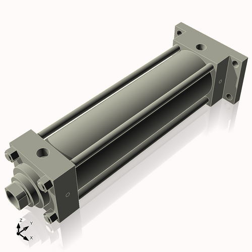 Isometric View of 4HHRF14NCK2S4