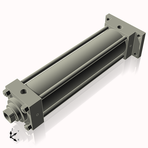 Isometric View of 4HHRF16NCK2S4