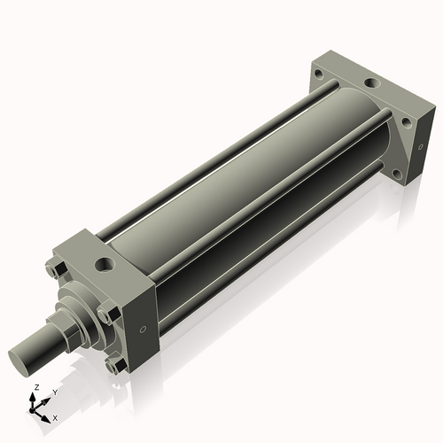 Isometric View of 4HHRHF16NCK2