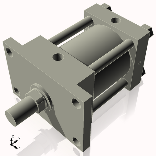 Isometric View of 5HHFF3NC