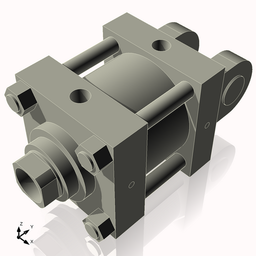 Isometric View of 5HHC1NCK2.5S4