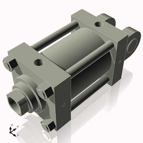 Isometric View of 5HHC4NCK2.5S4
