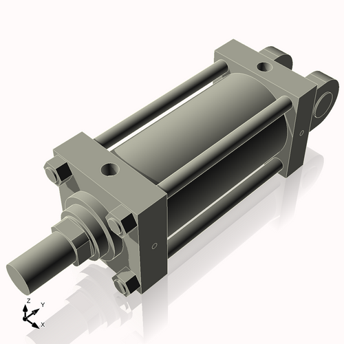 Isometric View of 5HHC8NCK2.5