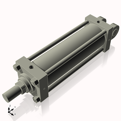 Isometric View of 5HHC15NCK2.5