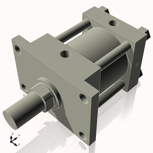 Isometric View of 5HHFF2CCK2.5