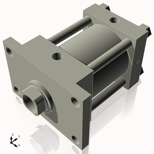 Isometric View of 5HHFF3NCK2.5S4