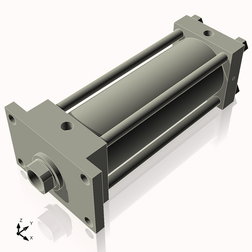 Isometric View of 5HHFF12NCK2.5S4