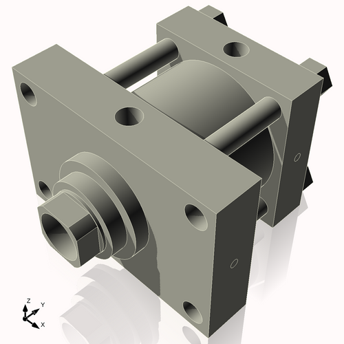 Isometric View of 5HHFHF1NCK2.5S4