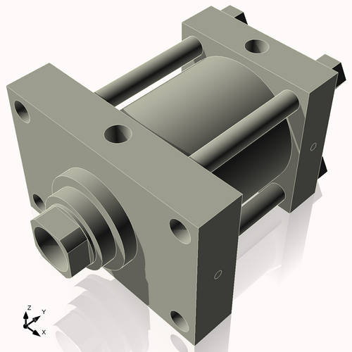 Isometric View of 5HHFHF3NCK2.5S4