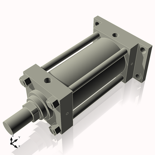 Isometric View of 5HHRF8NCK2.5