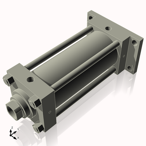 Isometric View of 5HHRF10NCK2.5S4