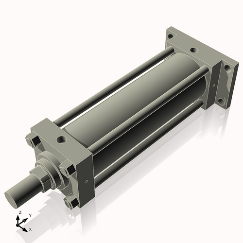 Isometric View of 5HHRF15NCK2.5