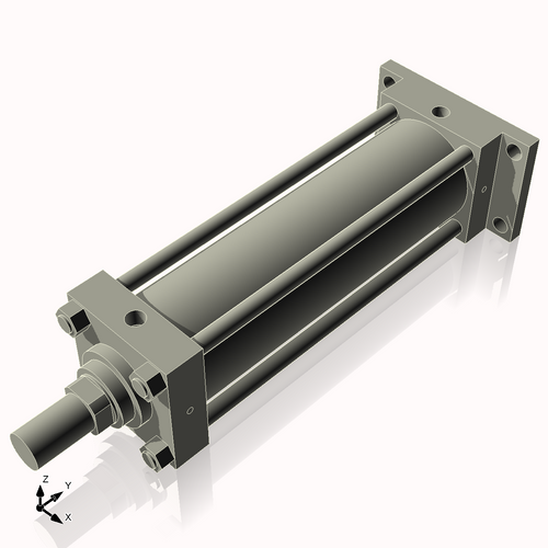 Isometric View of 5HHRF16NCK2.5